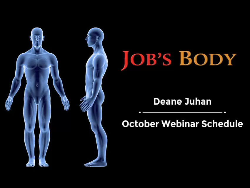 October Webinar Schedule